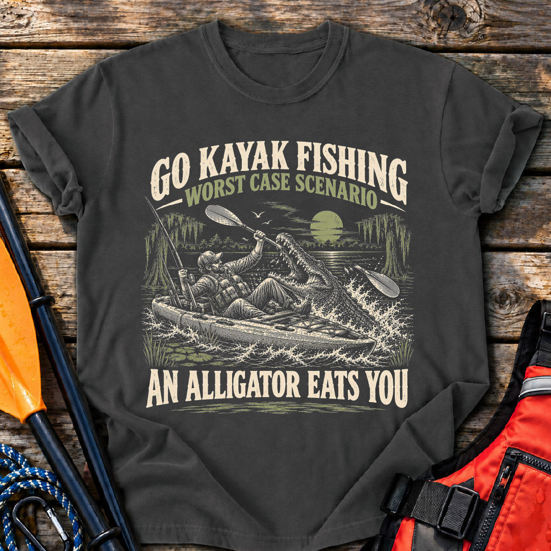 Go Kayak Fishing T-Shirt