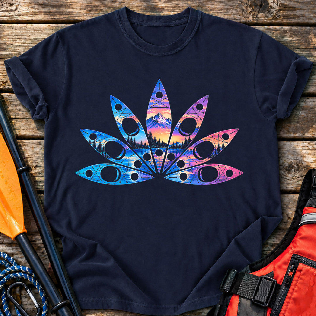 Lotus Mountain Kayak T-Shirt