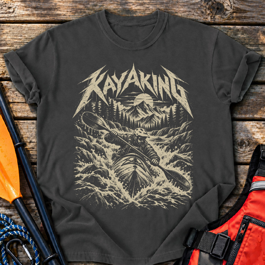 Kayaking is Metal T-Shirt
