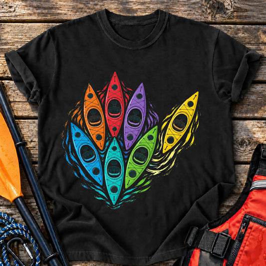 Colorful Kayak T-Shirt