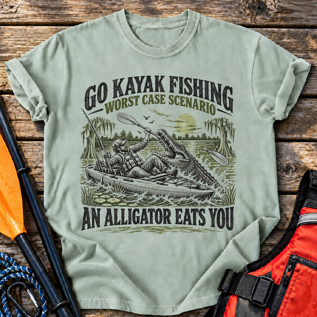 Go Kayak Fishing T-Shirt