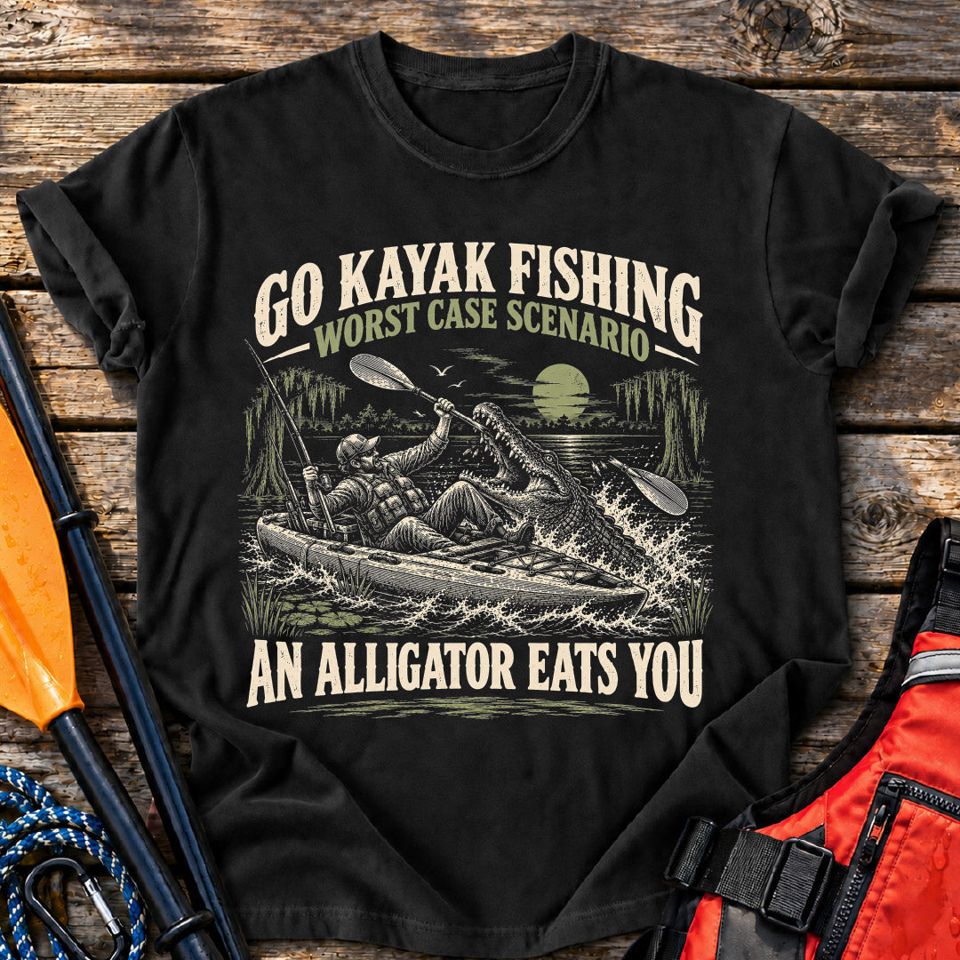 Go Kayak Fishing T-Shirt