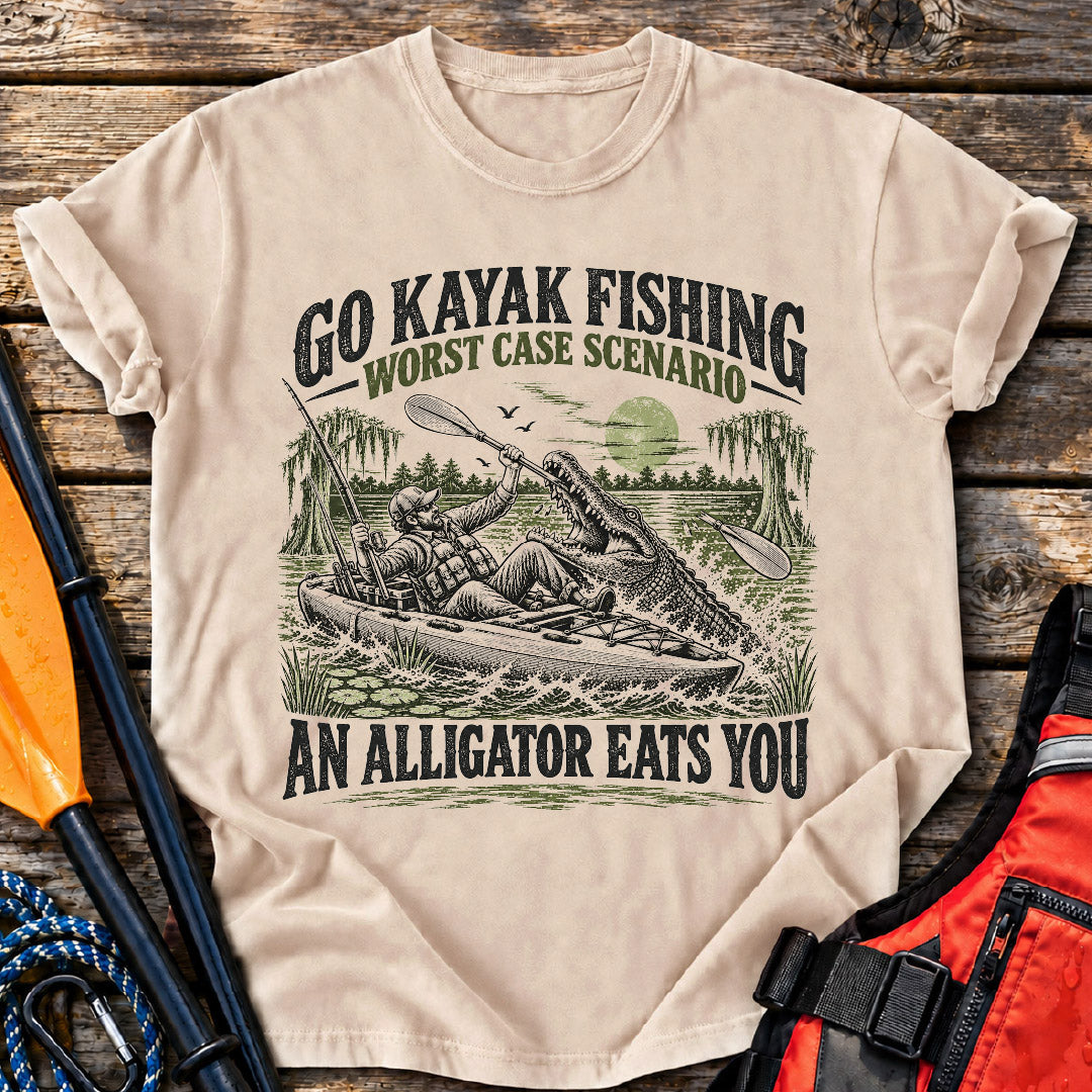 Go Kayak Fishing T-Shirt