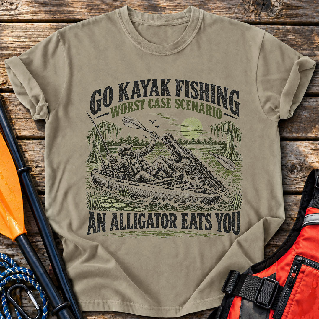 Go Kayak Fishing T-Shirt