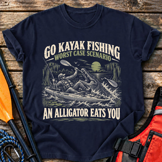 Go Kayak Fishing T-Shirt