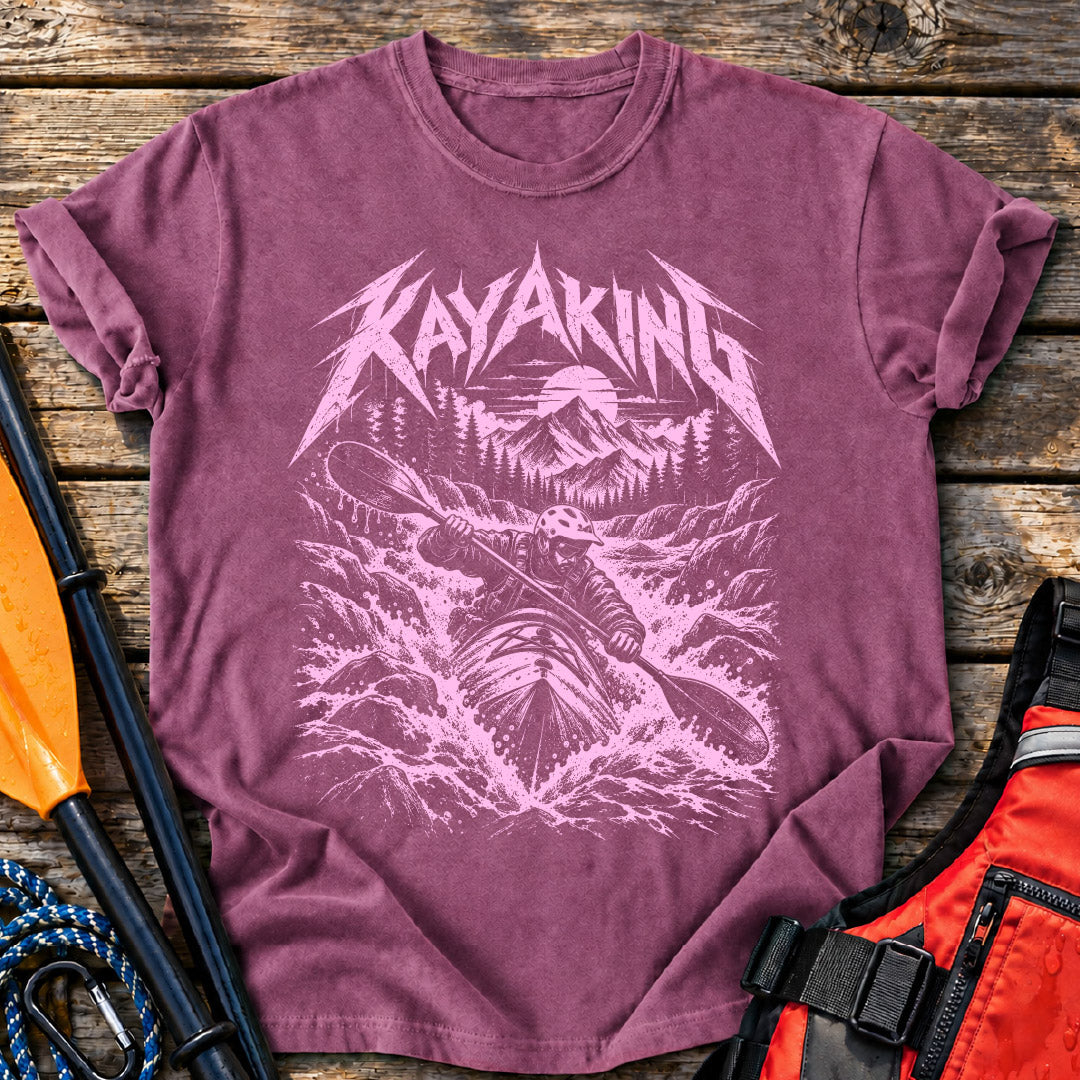 Kayaking is Metal T-Shirt