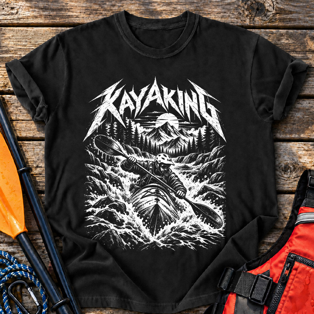 Kayaking is Metal T-Shirt