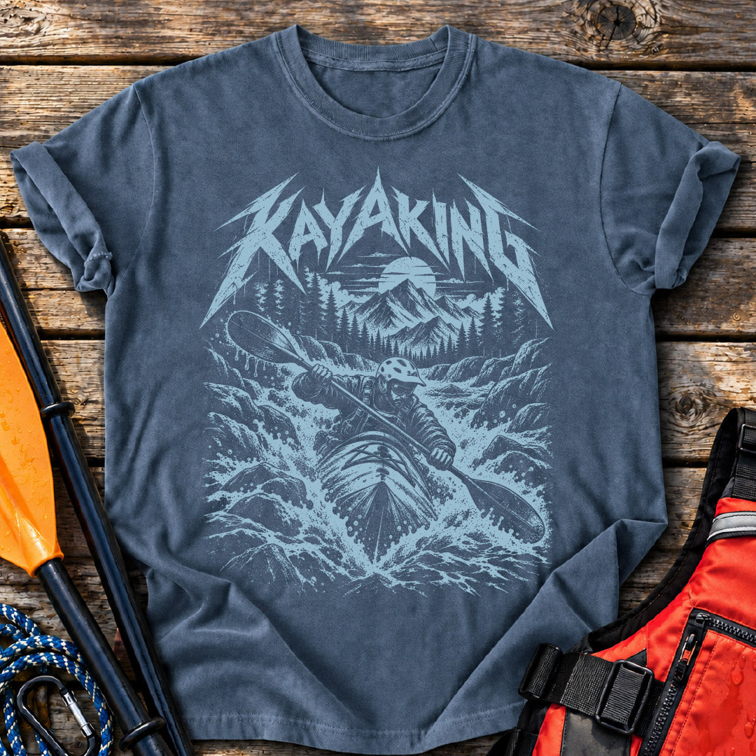 Kayaking is Metal T-Shirt