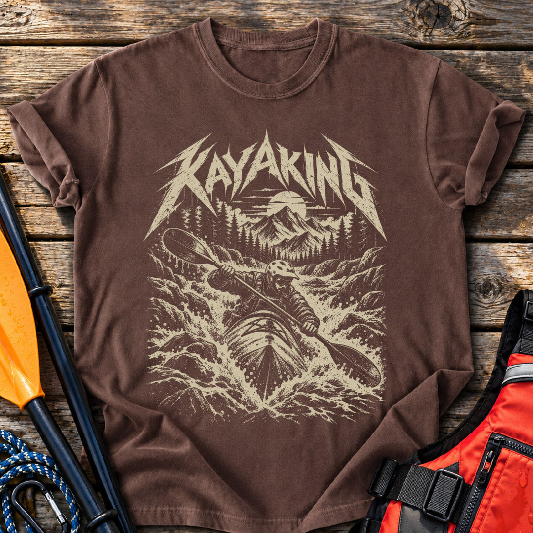 Kayaking is Metal T-Shirt