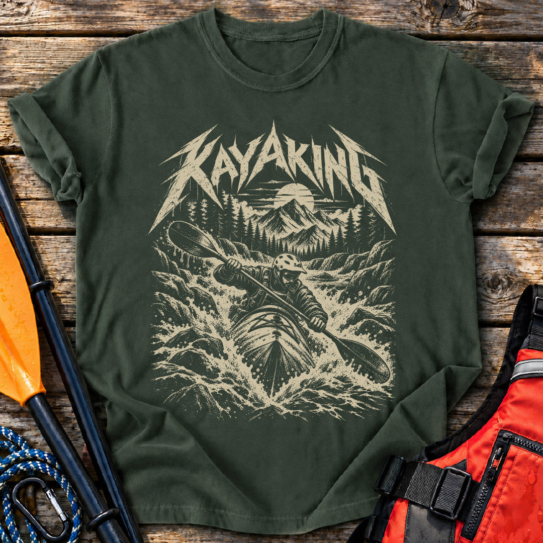 Kayaking is Metal T-Shirt