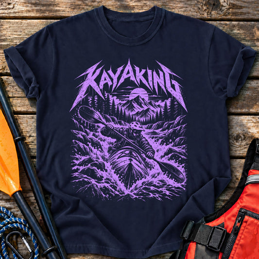 Kayaking is Metal T-Shirt