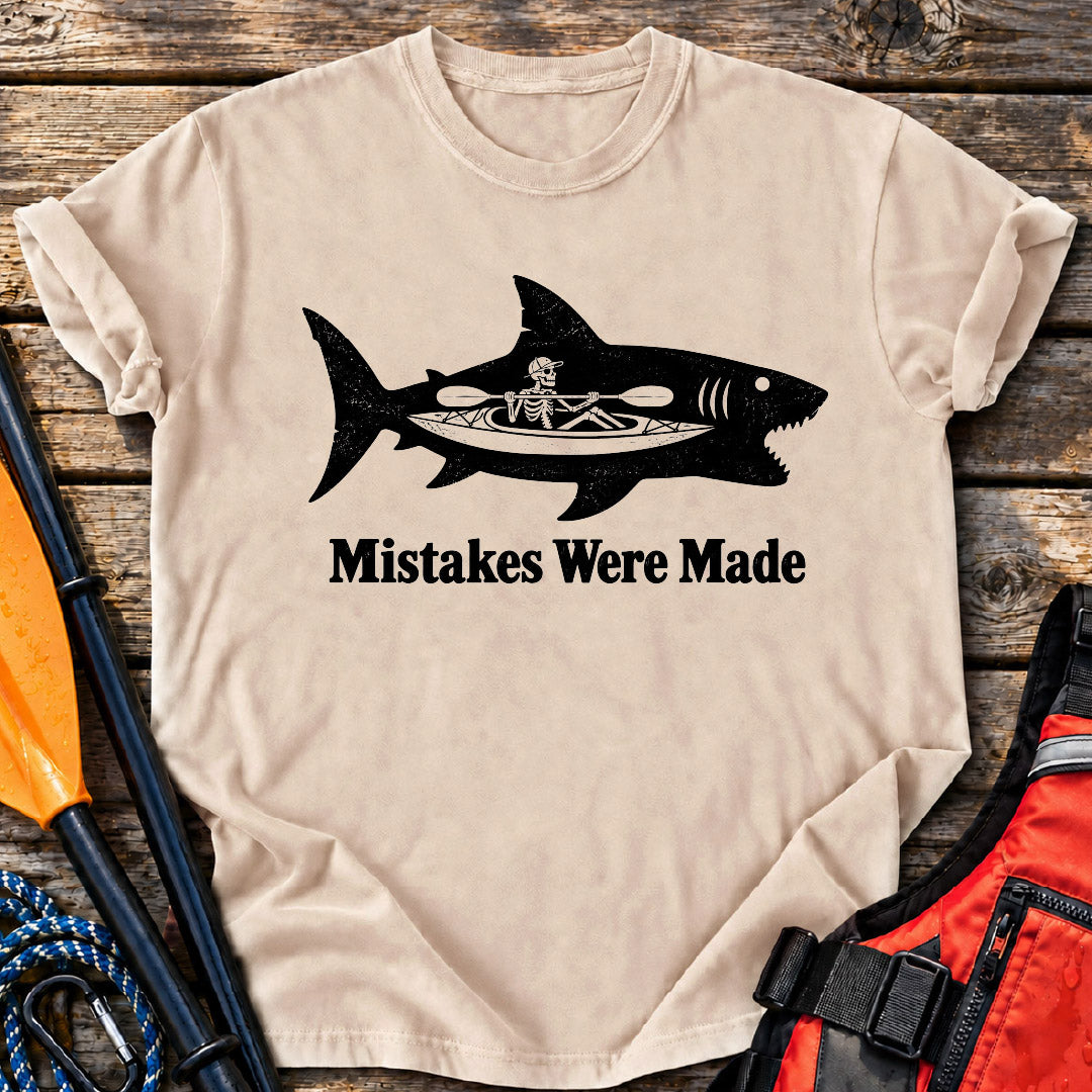 Mistakes Made Shark T-Shirt