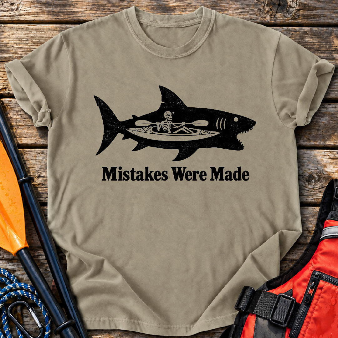 Mistakes Made Shark T-Shirt