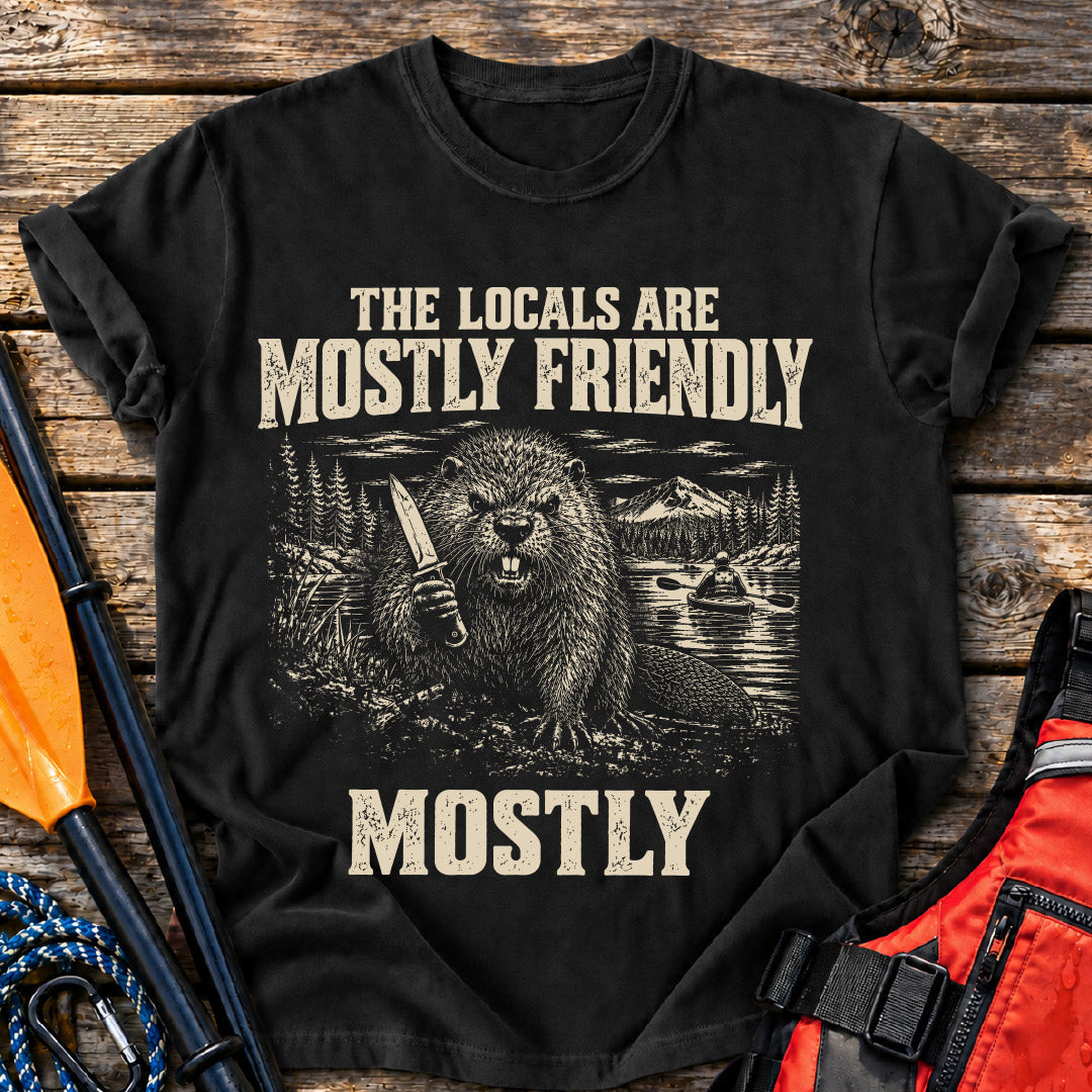 Mostly Friendly Locals T-Shirt