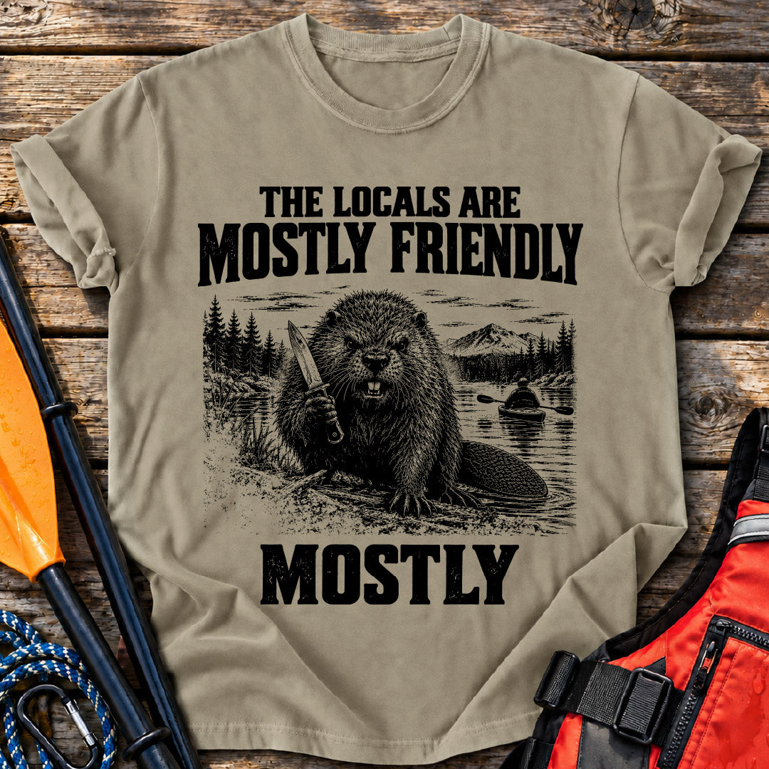 Mostly Friendly Locals T-Shirt