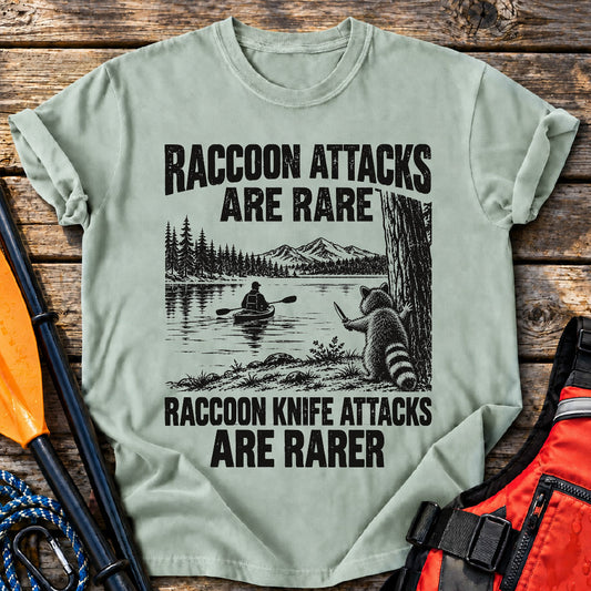 Raccoon Knife Attacks T-Shirt