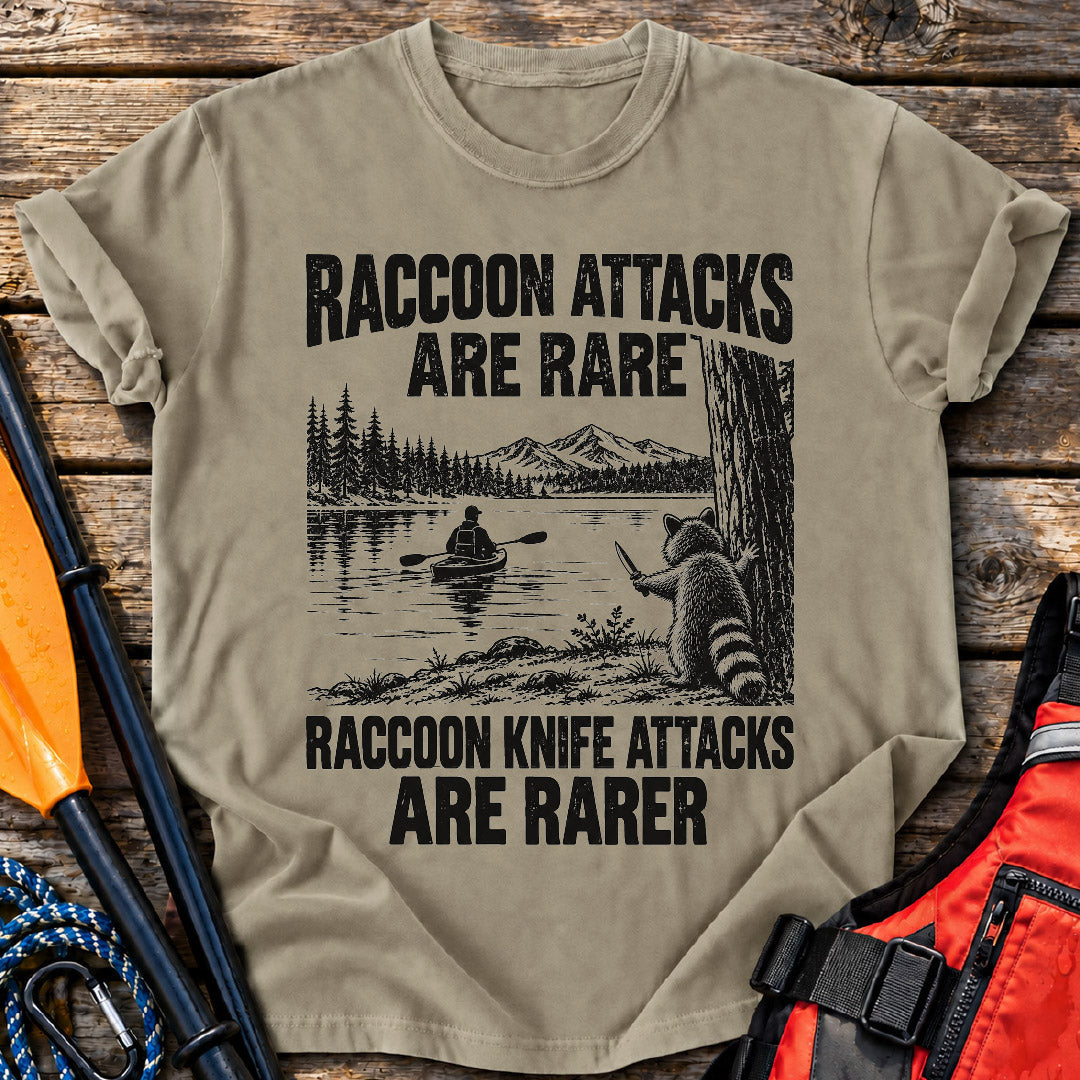 Raccoon Knife Attacks T-Shirt