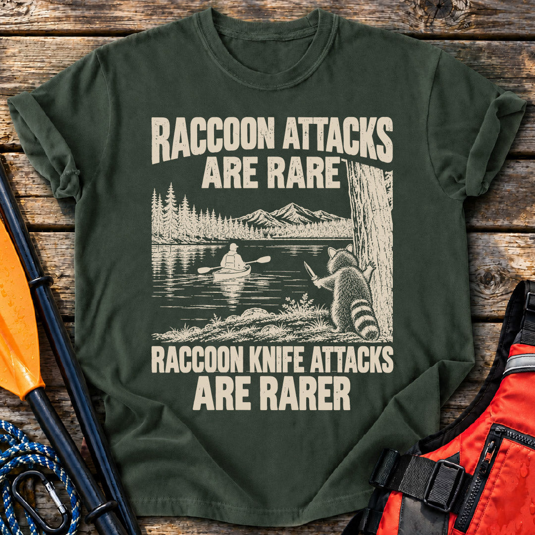 Raccoon Knife Attacks T-Shirt