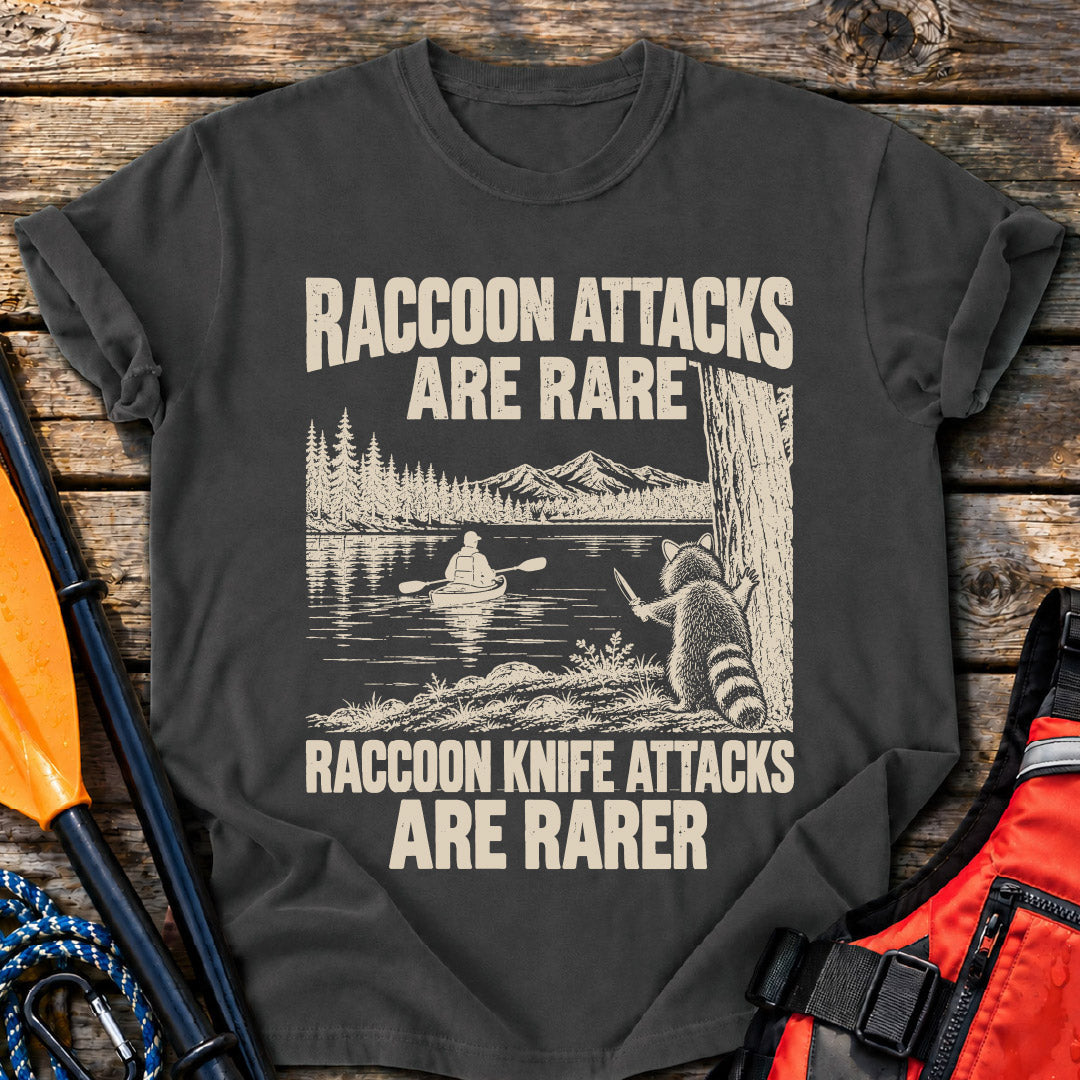 Raccoon Knife Attacks T-Shirt